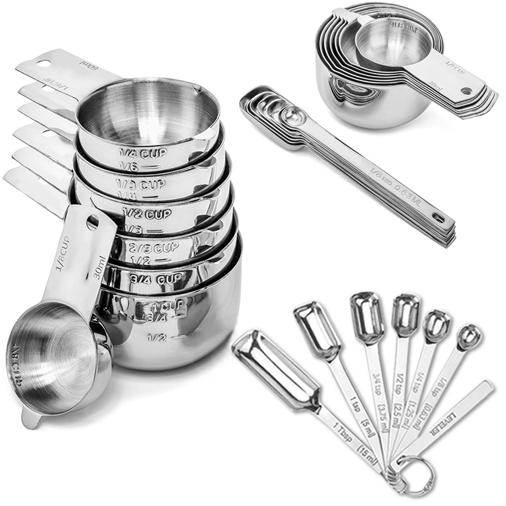 Commercial Kitchen Products - Набор мерных чашек и ложек из