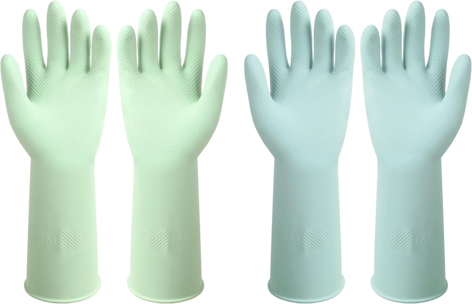 Commercial Kitchen Gloves - Резиновые перчатки для мытья посуды, многоразовые