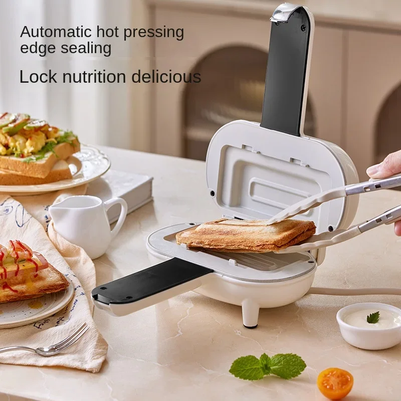 Sandwich Press Panini - Многофункциональный прибор для завтрака: тостер-сэндвичница, панини-мейкер,