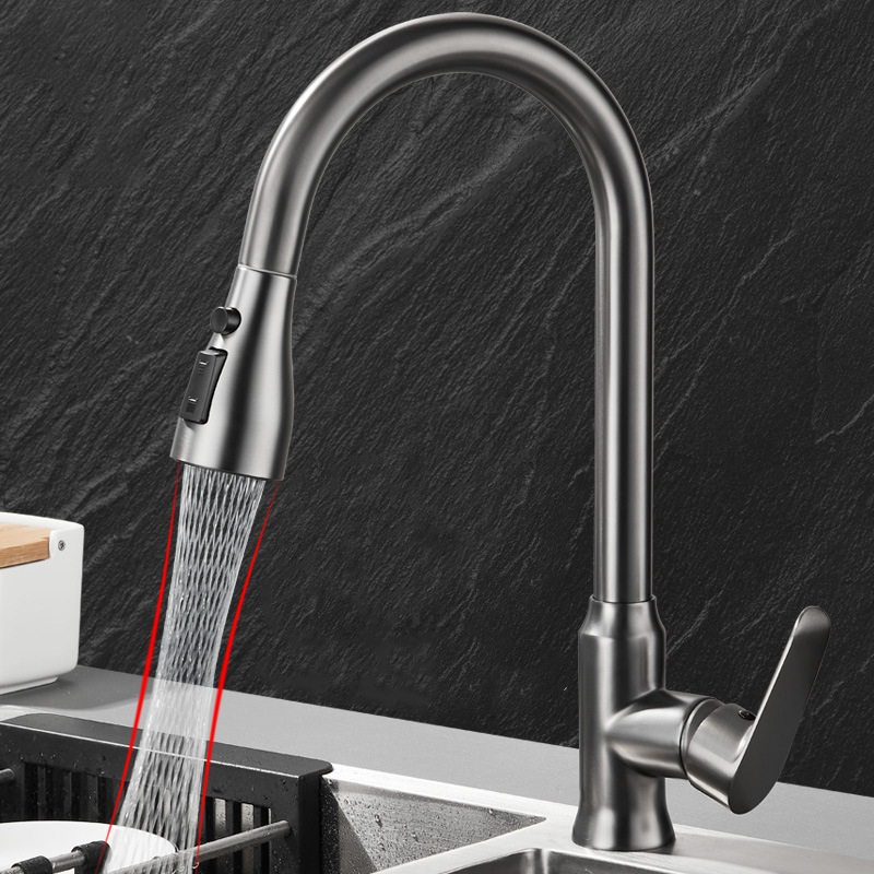 Commercial Kitchen Mixer Tap - Смеситель для кухни с одним отверстием,