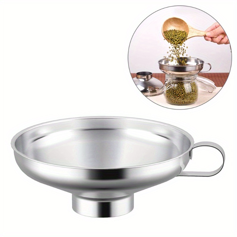 Commercial Kitchen Oil Filter - Широкогорлая воронка для жидкостей из нержавеющей