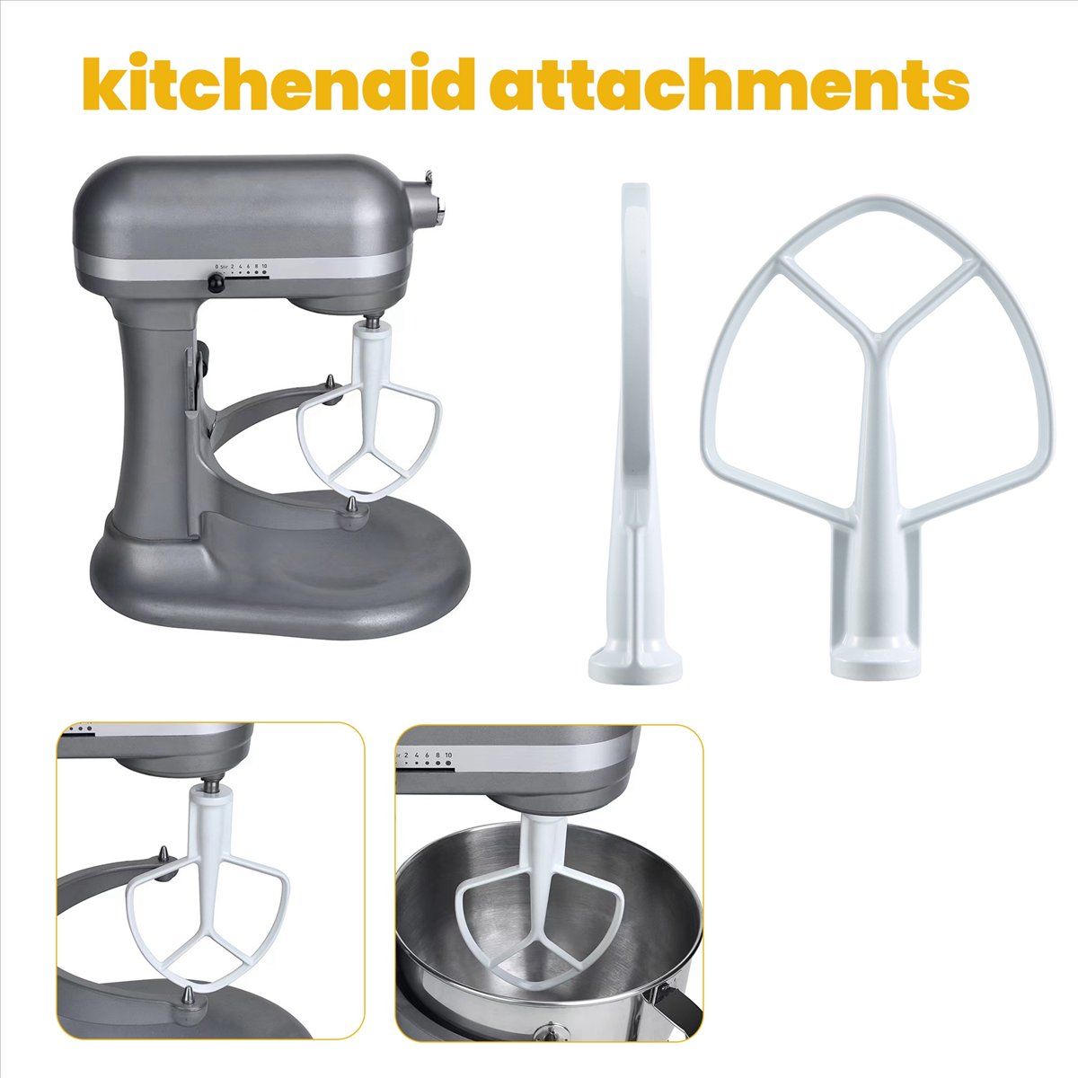 Commercial Kitchenaid - Насадка-венчик Doings K5AB K5SS с покрытием