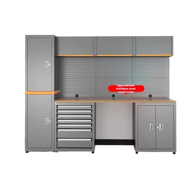 Commercial Kitchen Bench - Сверхмощный модульный верстак, шкаф для инструментов,