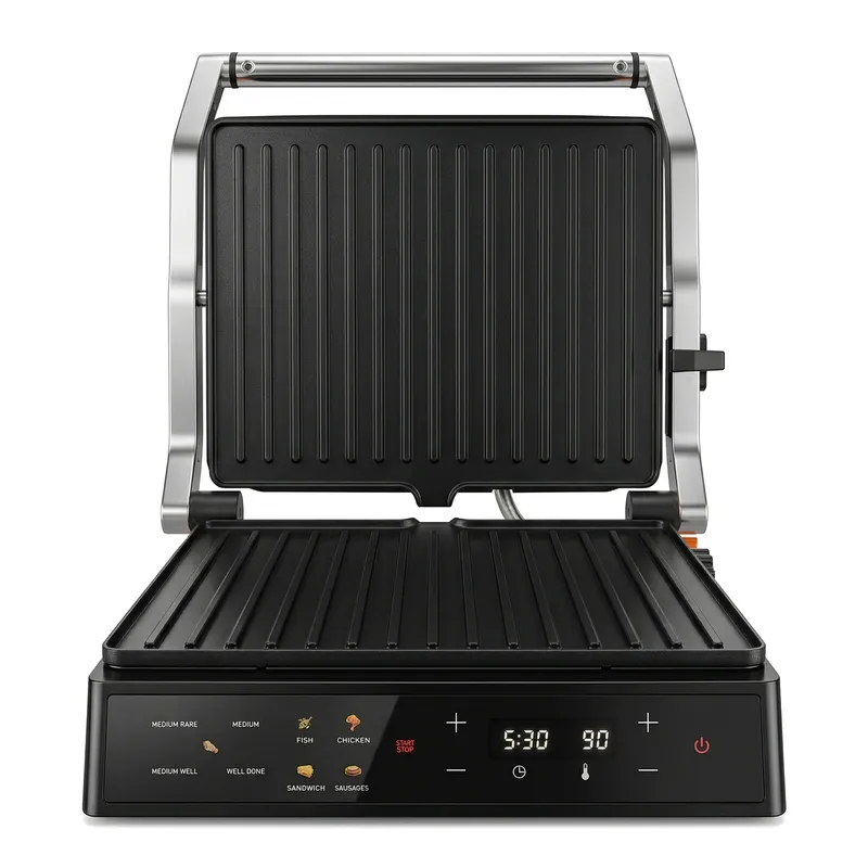 Sandwich Press Panini - Электрический гриль-пресс для панини мощностью 2000