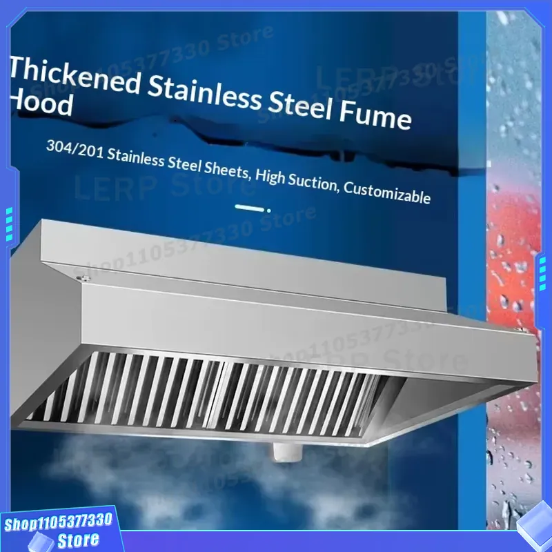 Commercial Kitchen Chimney - Коммерческая кухонная вытяжная система с низким