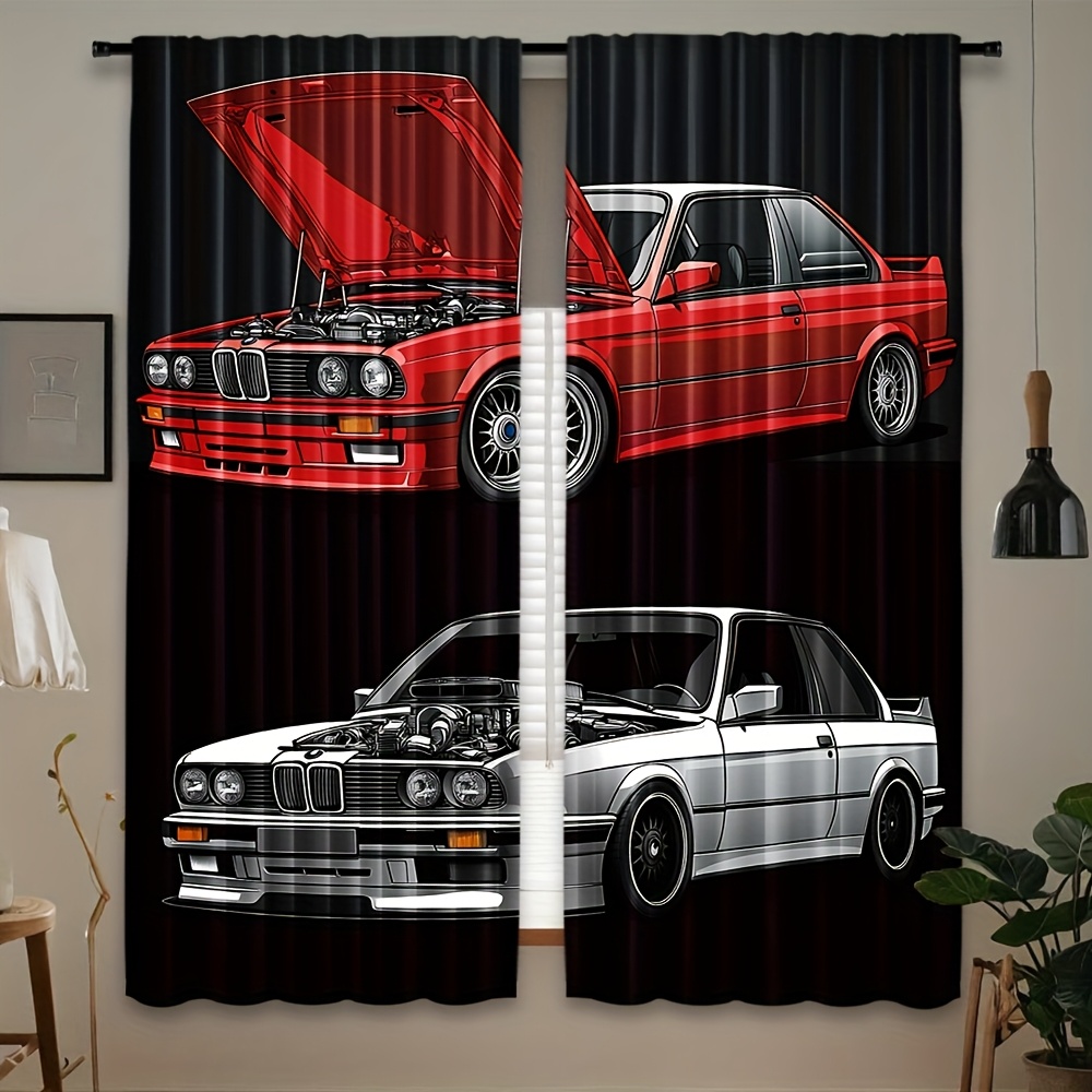 Commercial Kitchen Canopy - Набор из 2 штор с модным