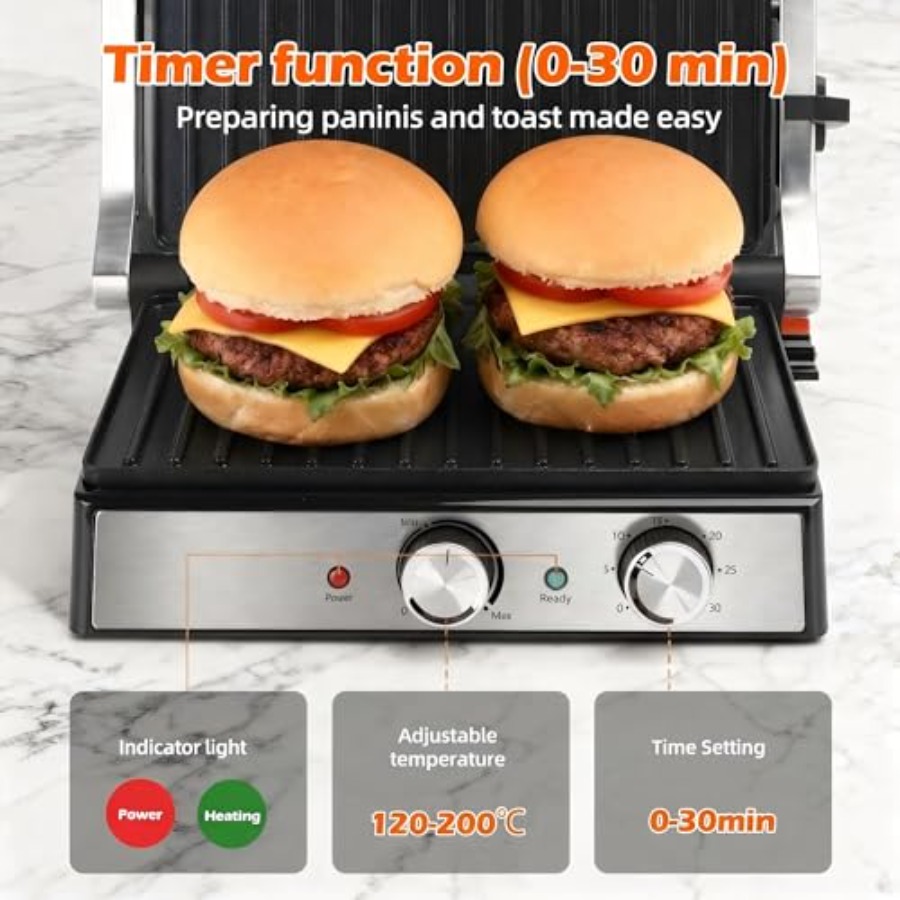 Пресс-гриль Panini Press для с – обзор и цена Sandwich Press Panini