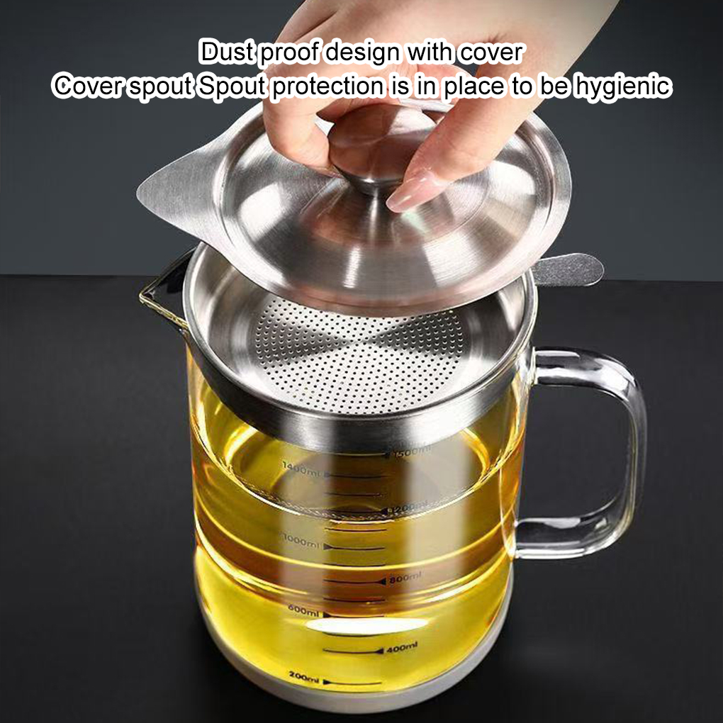 1л/1,5л стеклянный масляный фи – обзор и цена Commercial Kitchen Oil Filter