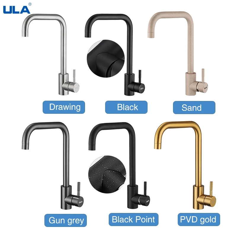 ULA Кухонный смеситель из нерж – обзор и цена Commercial Kitchen Mixer Tap