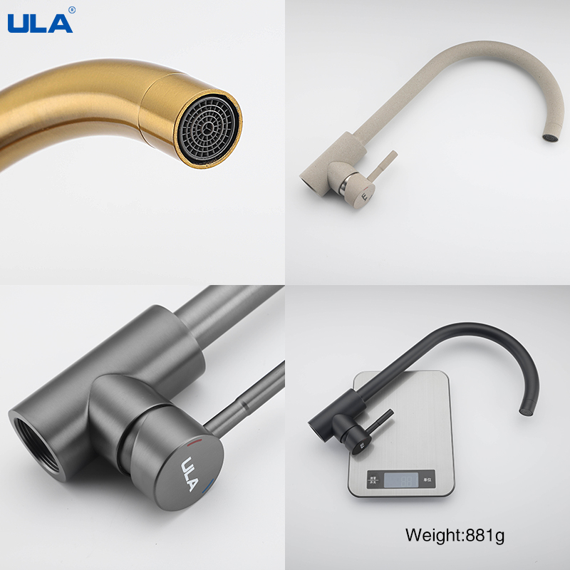 ULA Кухонный смеситель из нерж – обзор и цена Commercial Kitchen Mixer Tap