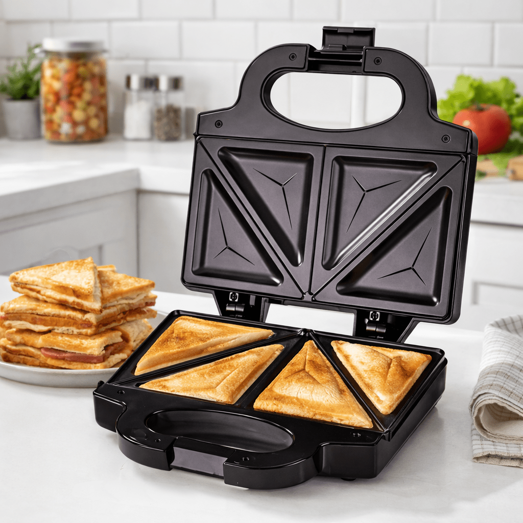 Тостер-гриль 2-в-1 мощностью 7 – обзор и цена Sandwich Press Panini