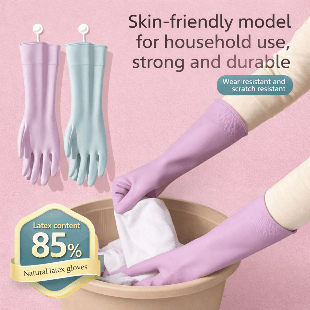 Латексные перчатки для мытья п – обзор и цена Commercial Kitchen Gloves