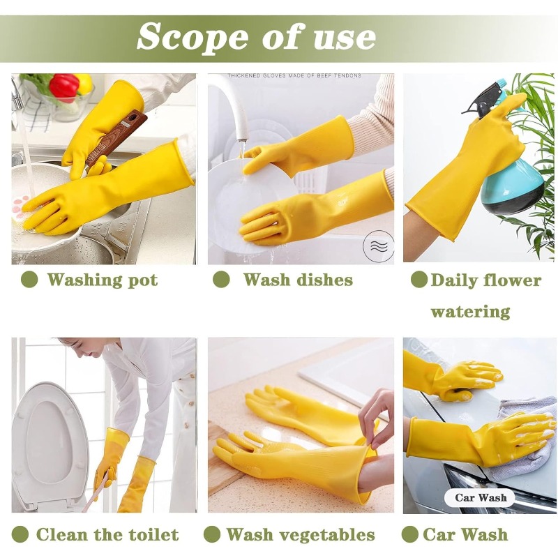 3 пары латексных перчаток для  – обзор и цена Commercial Kitchen Gloves