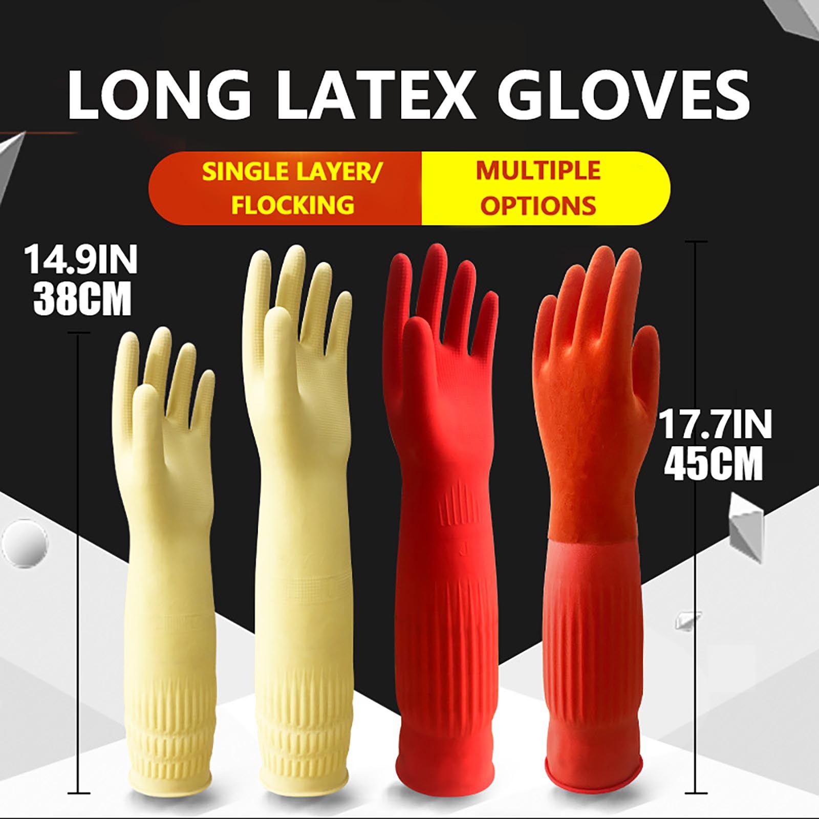 1 пара гибких удобных резиновы – обзор и цена Commercial Kitchen Gloves
