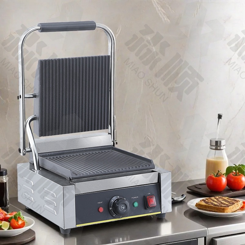 Коммерческий электрический гри – обзор и цена Sandwich Press Panini