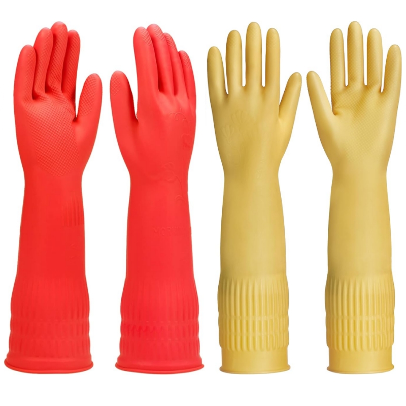 45 см удлиненные резиновые чис – обзор и цена Commercial Kitchen Gloves