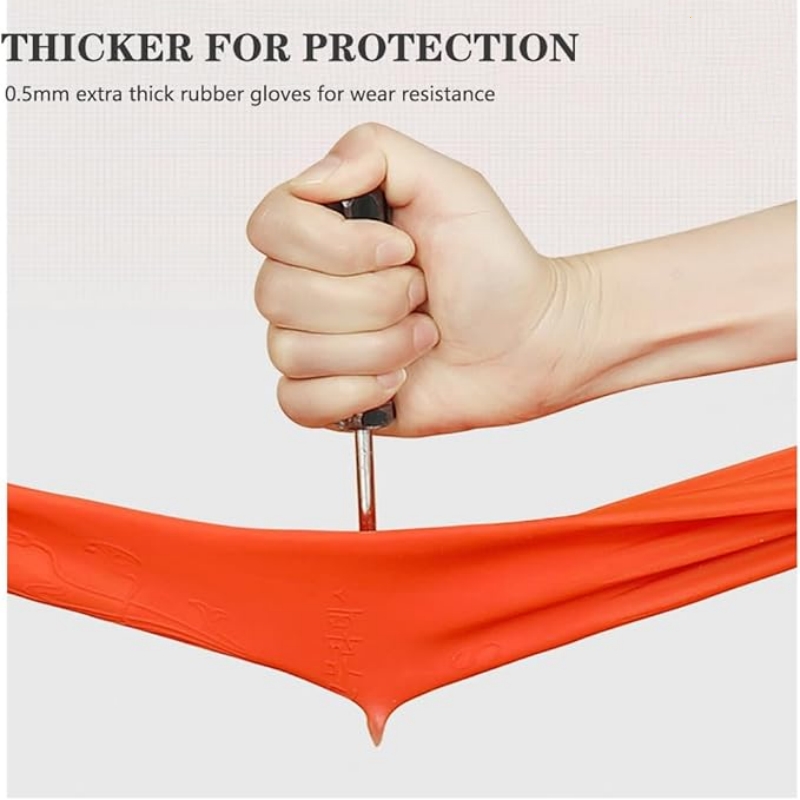 45 см удлиненные резиновые чис – обзор и цена Commercial Kitchen Gloves