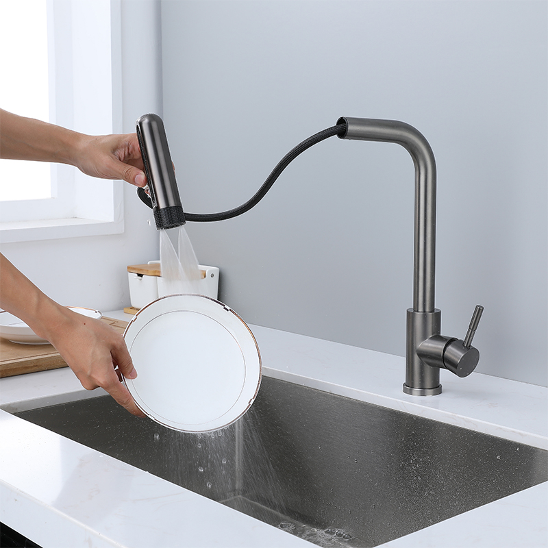 6-режимные серые кухонные смес – обзор и цена Commercial Kitchen Mixer Tap