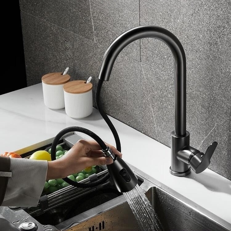Матовый черный кухонный смесит – обзор и цена Commercial Kitchen Mixer Tap