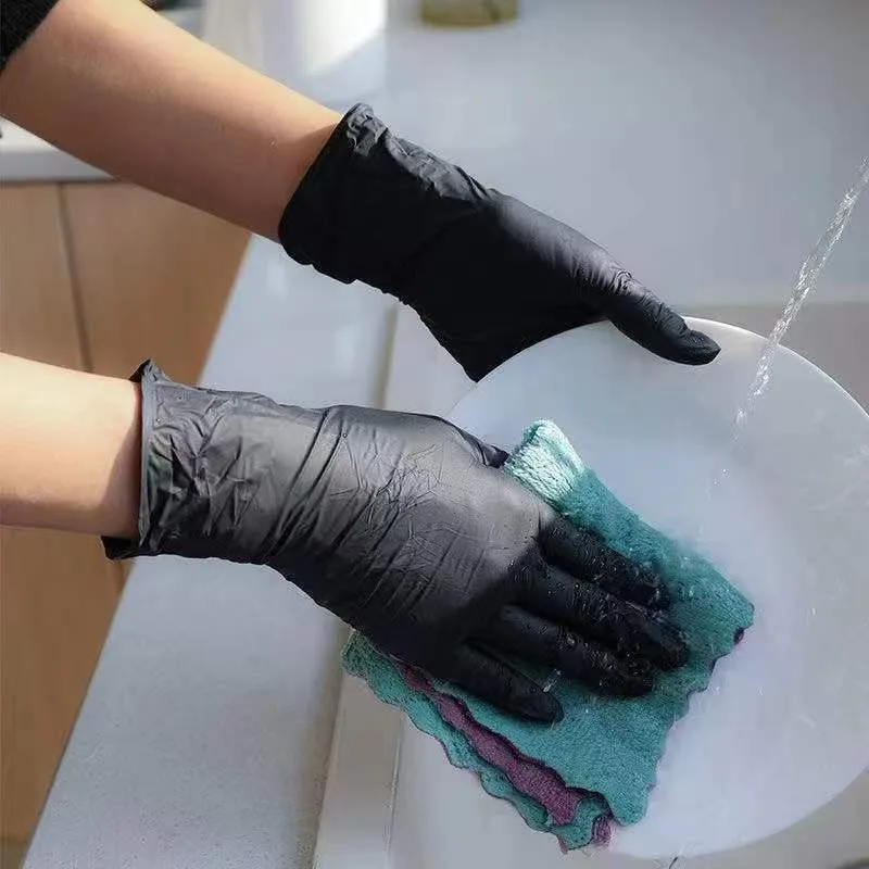 Одноразовые нитриловые водонеп – обзор и цена Commercial Kitchen Gloves