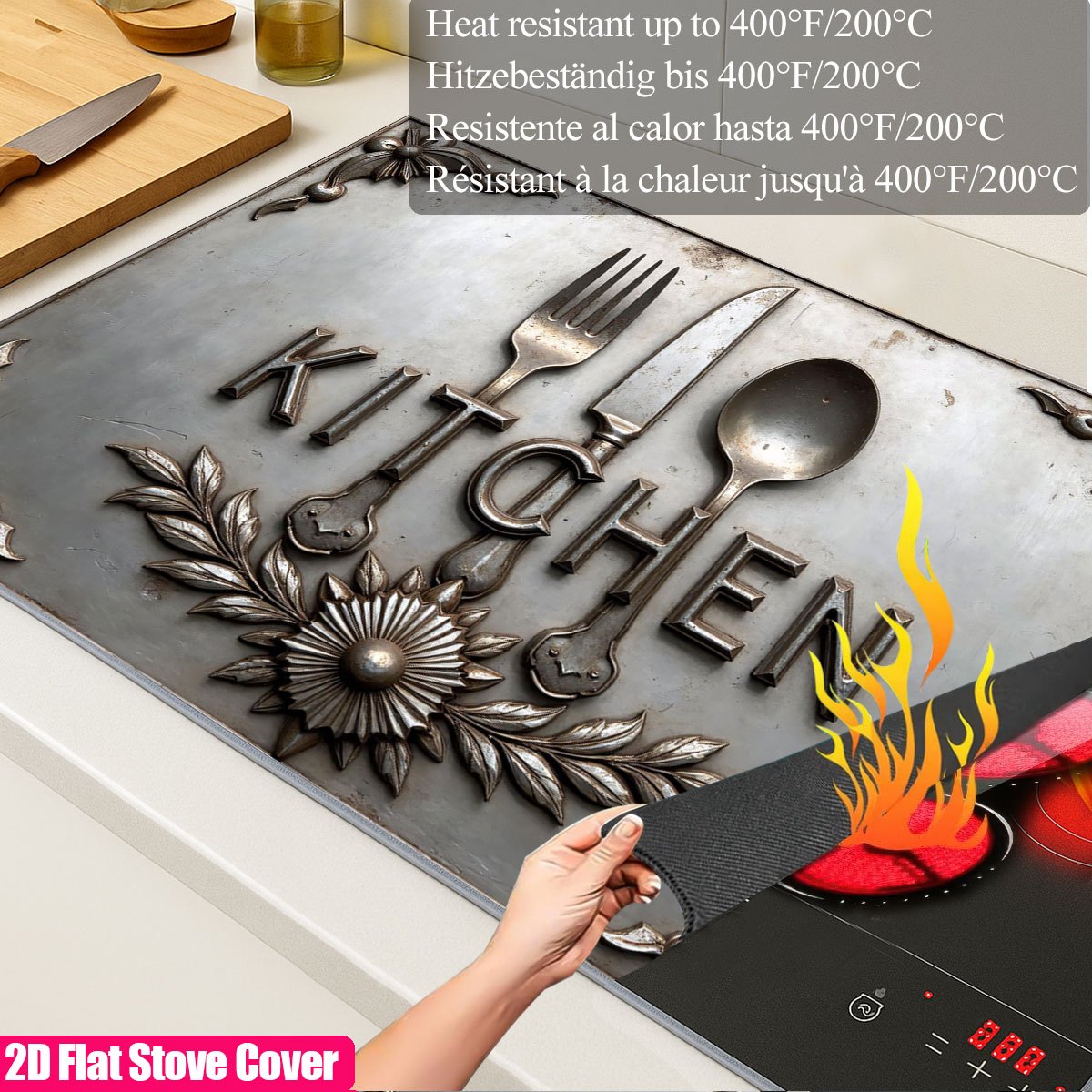 Прочный металлический коврик д – обзор и цена Commercial Kitchen Induction