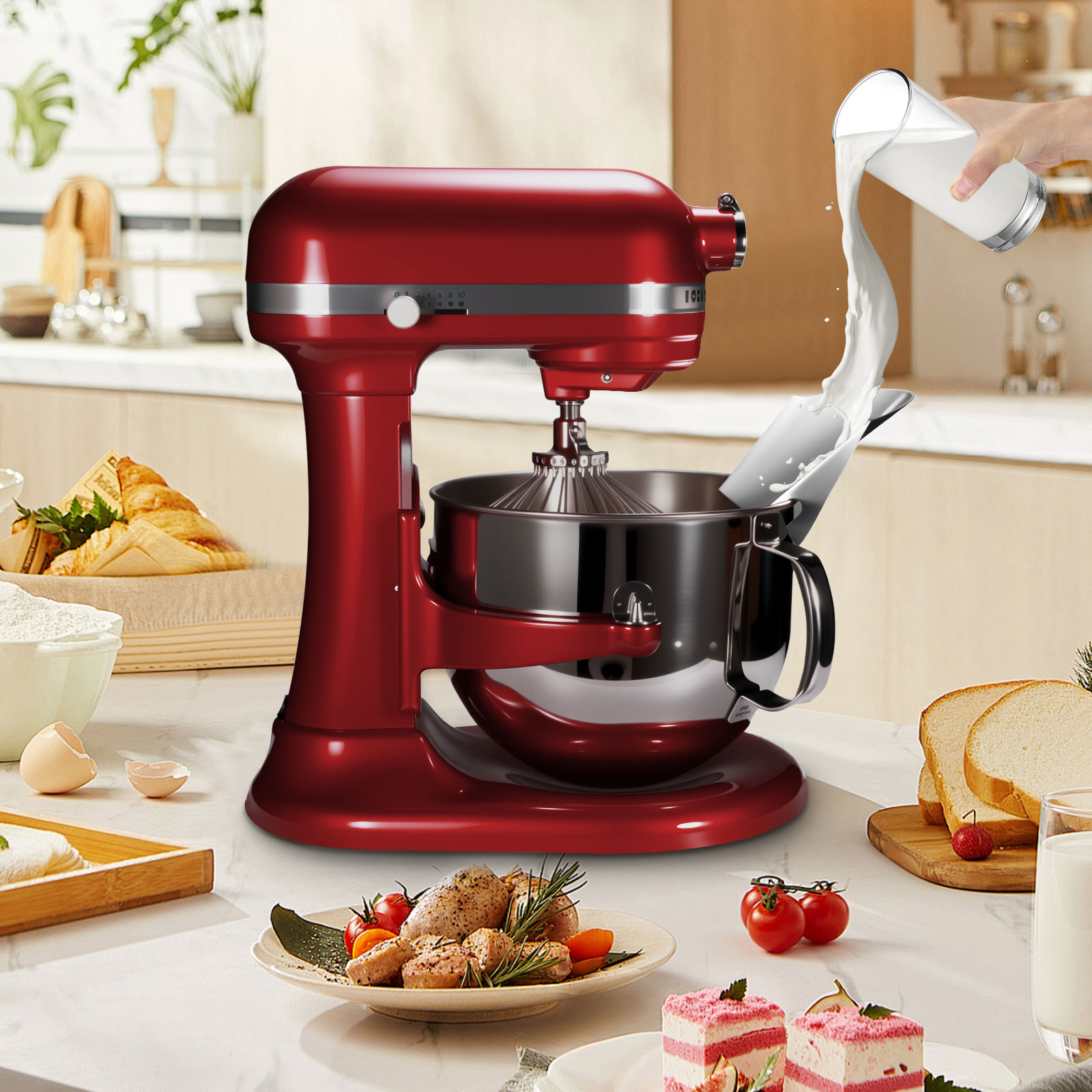 1 шт., защита от опрокидывания – обзор и цена Commercial Kitchenaid