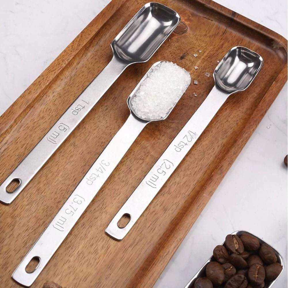 6 шт., мерные ложки из нержаве – обзор и цена Commercial Kitchen Products